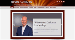 Desktop Screenshot of cashmanleadership.com